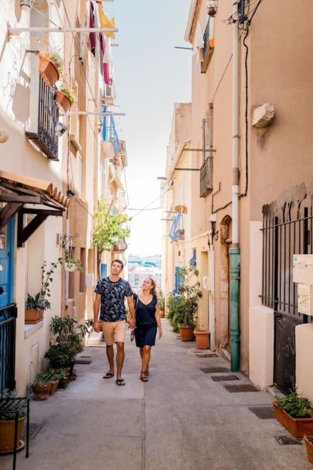 Le Calme A Deux Pas Du Port De Sete Lejlighed Eksteriør billede